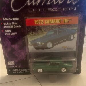 JOHNNY LIGHTNING CAMARO COLLECTION 1972 CAMARO RS RACE VERSION WHEELS RARE
